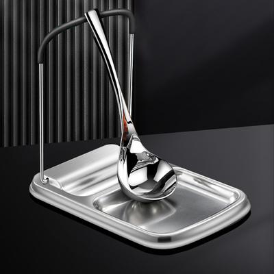 Коррозионностойкая многофункциональная подставка для крышки, компактная подставка для лопатки из нержавеющей стали, подставка для ложки, кухонные аксессуары