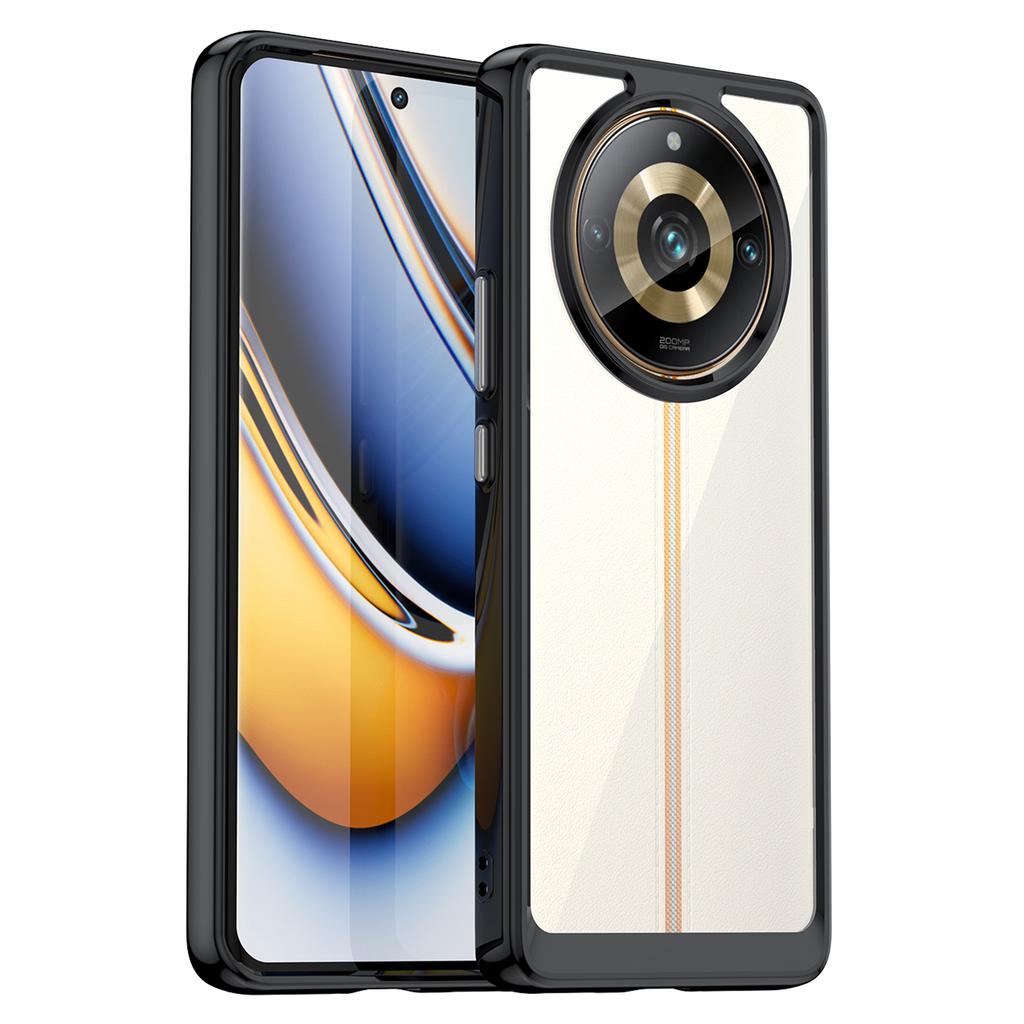 Для Realme 11 Pro 5G/11 Pro+ 5G/Narzo 60 Pro 5G чехол из ТПУ+акрила, защитная крышка для задней панели мобильного телефона