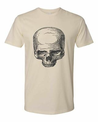Коттедж Cult Clothing Футболка Хлопок Медицинская Анатомия Викторианское Искусство Череп #2