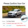 Щетки переднего стеклоочистителя автомобиля для Dacia Renault Logan 2 2013 2014 2015 II, щетки для лобового стекла, омыватель, автомобильные аксессуары