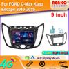 Car Radio Carplay For FORD C-Max Kuga Escape 2010-2019 Navigation GPS Android Auto Multimedia Player Stereo Unit WiFi  2din 4G
