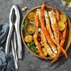 3Pcs/Set Stainless Steel Lobster Crackers and Picks Set Multi-functional Crab Tong  Home