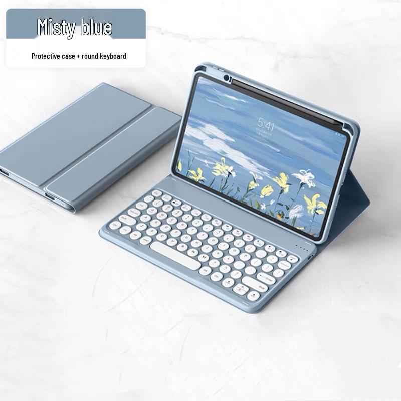 Защитный чехол-клавиатура Bluetooth со слотом для Air Pen для 11-дюймового Huawei MatePad SE 2024