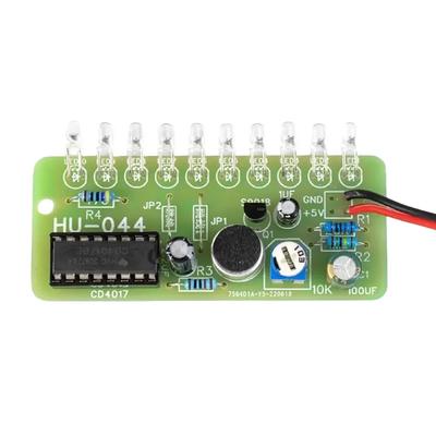 Цветной свет DIY электронный комплект модуль управления фонарем CD4017 веселое электронное производство обучающий учебный модуль