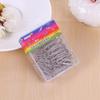 28mm Electroplated Silver Metal Paper Clip for Office and Binder Use