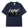 Korean Kpop Hip Hop Group Lngshot T Shirt Unisexs Women Clothing Fashion pure Cotton Casual Short Sleeve Tshirts Streetwear