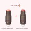 [Suitable for Beginners] Double-Headed Blusher Rouge Rods One Multi-Purpose Nature Complexion Repair Eye Shadow Lipstick Bean Bag