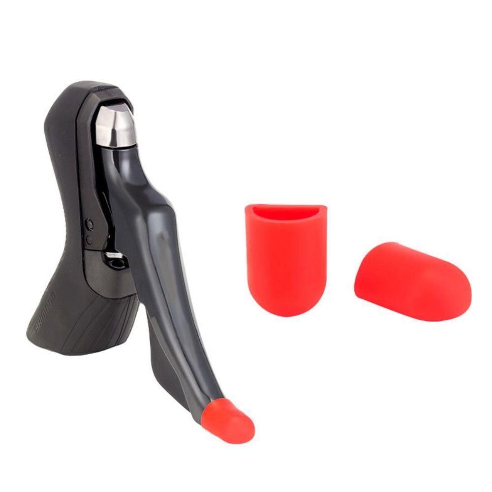 1 Pair Non-slip Handlebar Grip Cover Silicone Shifter Protective Cover High Quality Brake Cover
