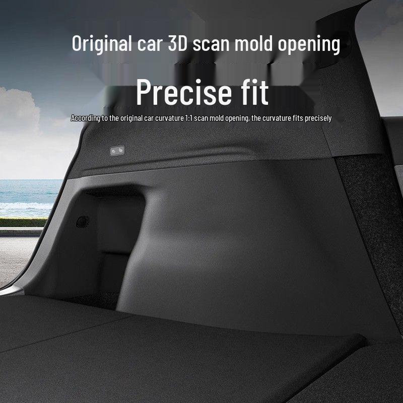 Flannel Protective Pads for Tesla Model Y Trunk Guards