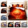 Basketball Sports Series Bed Three-Piece Quilt Cover 3D Digital Printing Kit Four-Piece Set