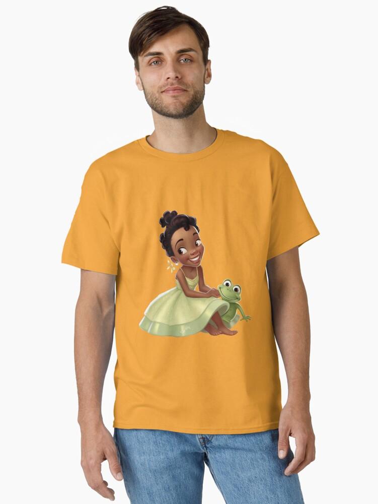 The Princess and the Frog Cute Princess Chibi - Adorable Anime Style Art Classic T-Shirt