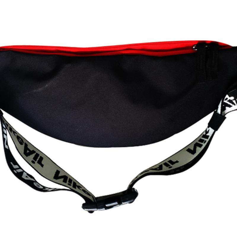 Nike Полиэстеровая поясная сумка Обычная Унисекс Черная Повседневная CW9263-011