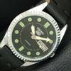 ОТРЕСТАВРИРОВАННЫЕ ВИНТАЖНЫЕ МУЖСКИЕ АВТОМАТИЧЕСКИЕ ЧАСЫ SEIKO 5 ЯПОНИЯ ЧЕРНЫЙ ЦИФЕРБЛАТ a444262-1