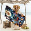 Halloween Friends Costumes Personalized Text Beach Towel High Absorbency & Quick-Dry