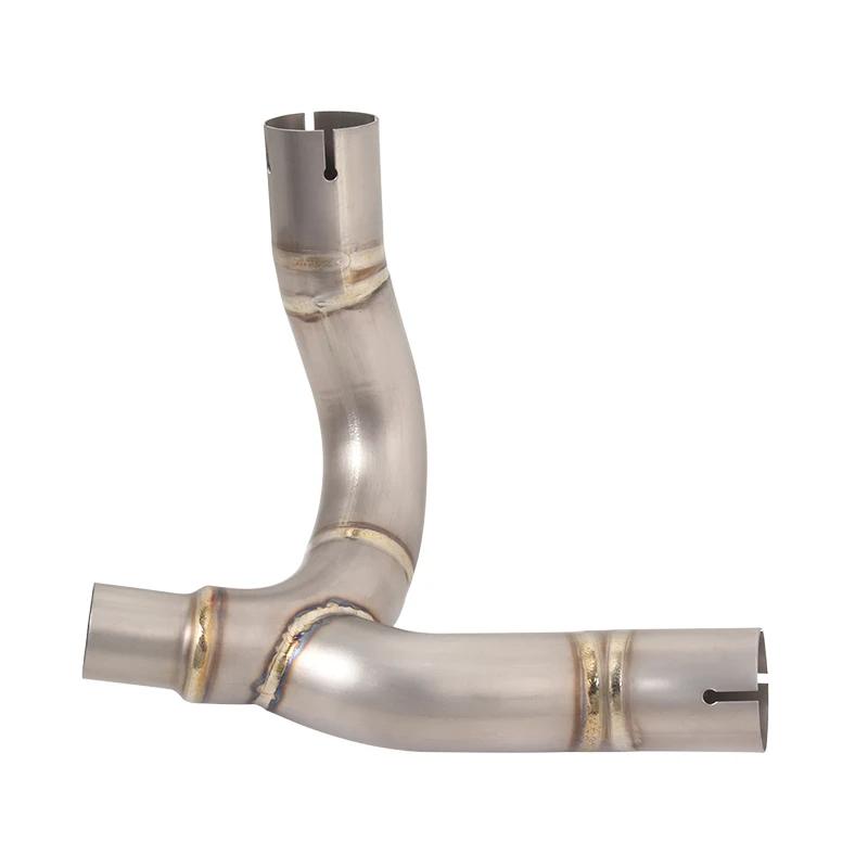 Motorcycle Exhaust For DUCATI MONSTER 950 937 2021-2023 Mid Pipe Link Tube Titanium Alloy/Stainless Steel Connect Muffler