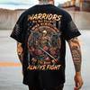 Vintage T-shirts For Men Shirts Short Sleeve Tops Skull Graphic Clothing O Neck Oversized Streetwear 5xl Summer Men's Shirt Tees