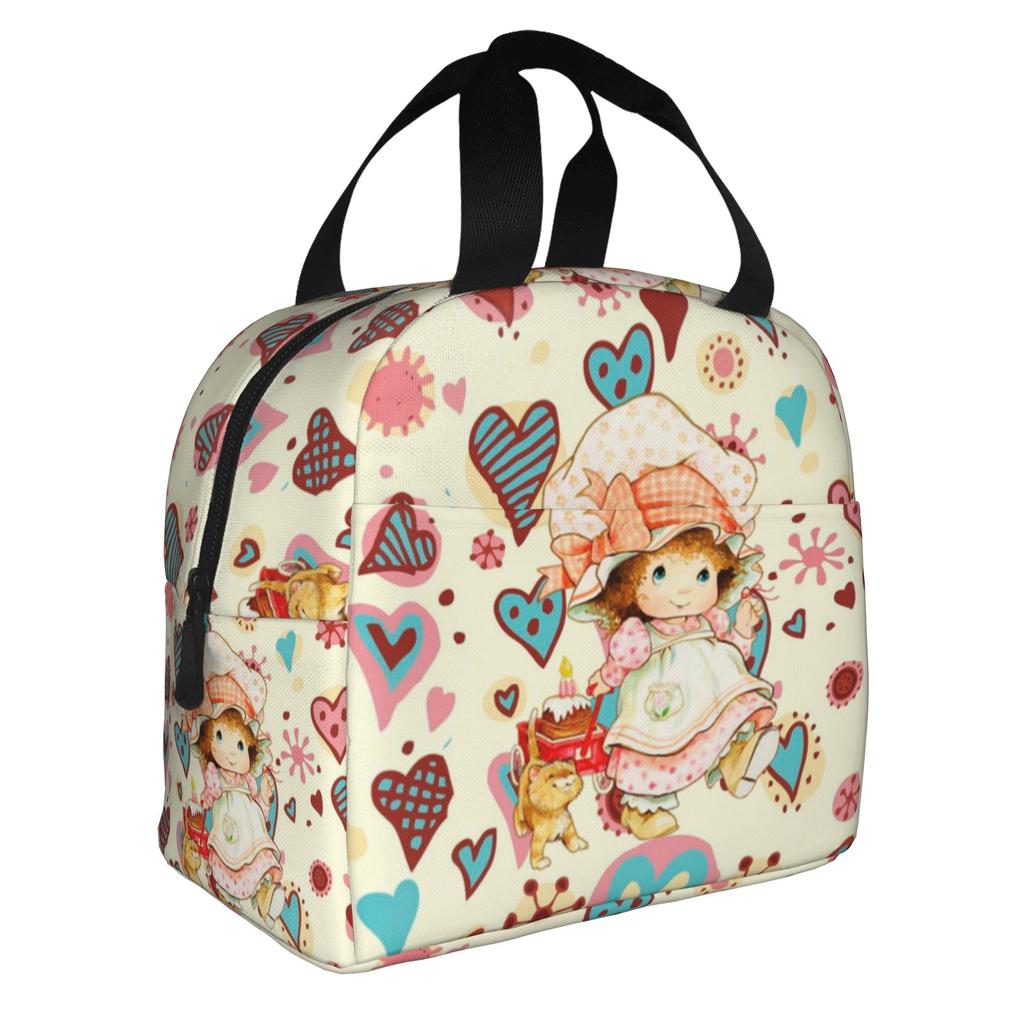 Cartoon S-Sarahs K-Kays Lunch Bag Men Women Kawaii Girl Cooler Thermal Insulated Lunch Boxes for Adult Office