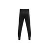 Under Armour Solid Color Logo Print Warm Joggers Men Bottoms Black 1374297-001