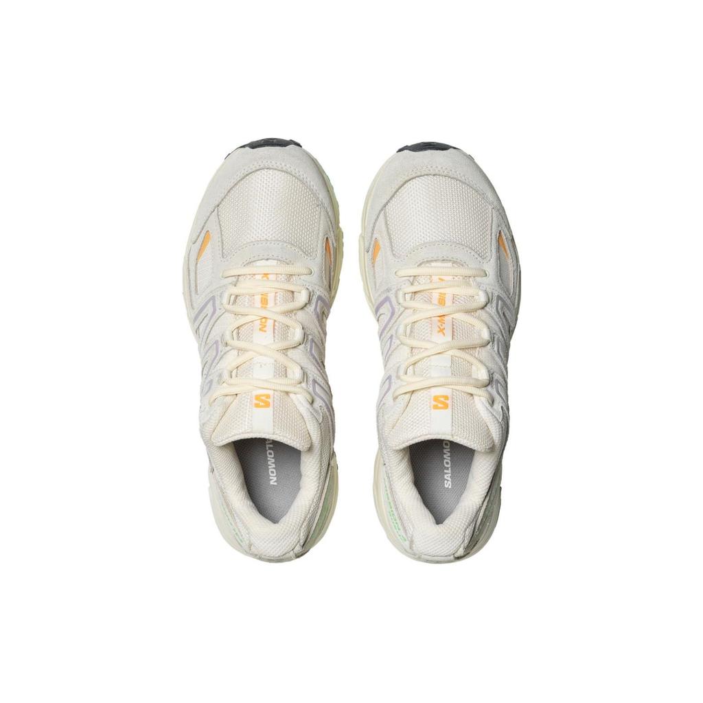 SALOMON X-Mission 4 замшевая ткань кожа дышащая прочная низкая функциональность для активного отдыха обувь унисекс ваниль 471384