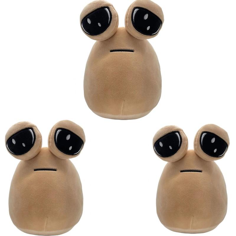Game My Pet Alien Pou Плюшевая игрушка Furdiburb Emotion Alien Plushie Мягкая кукла Pou 22 см