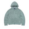 Thisisneverthat Крючком Вязаный Худи на Молнии Светло-Голубой