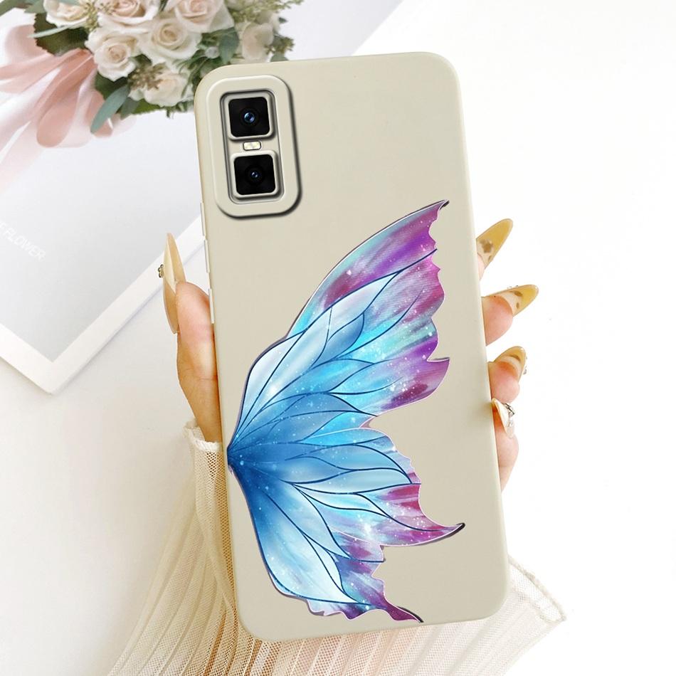 For Infinix GT 30 Pro X6873 Cute Cat Flower Cartoon Phone Case For Infinix GT30 Pro 5G Shockproof Soft Silicone Covers Bumpers