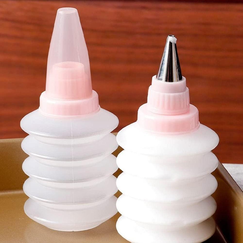 Пластиковая бутылка с кремом, многоразовый инструмент для украшения торта, новая бутылка-аппликатор для торта