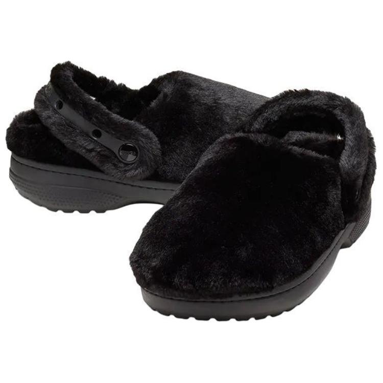 Crocs Модные слипоны с низким верхом, повседневные, унисекс, черные