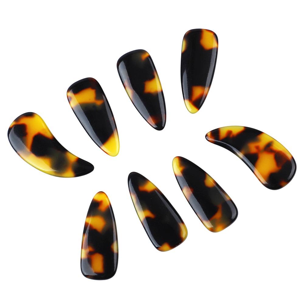 8PCS Plastic Guzheng Finger Picks Chinese Zither Picks Guzheng