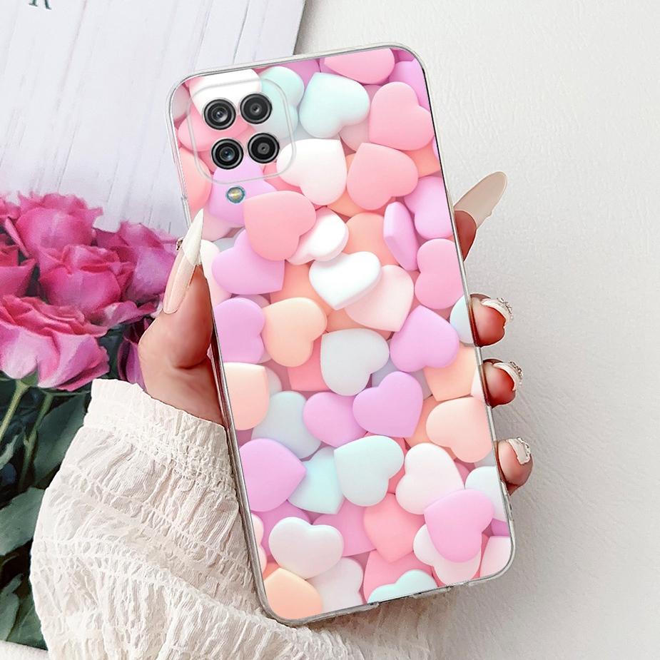 Чехол для Samsung Galaxy A12 M12 F12, роскошный модный painted чехол, мягкий тонкий чехол для телефона для Samsung A12 F12 M 12 Galaxy M12 Fundas