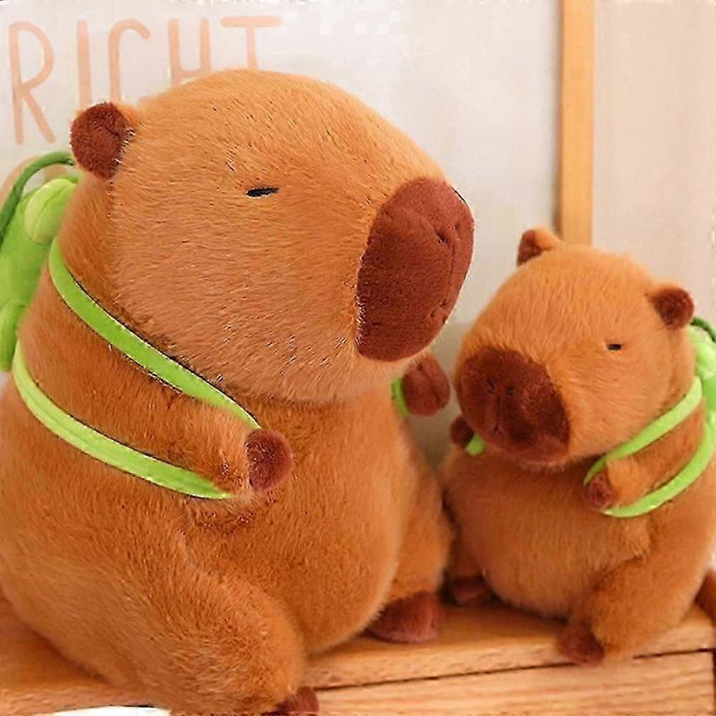 Detachable Turtles Backpack Capybaras Plush Toy Super Soft PP Cotton Hugging Doll Birthday Christmas Gift