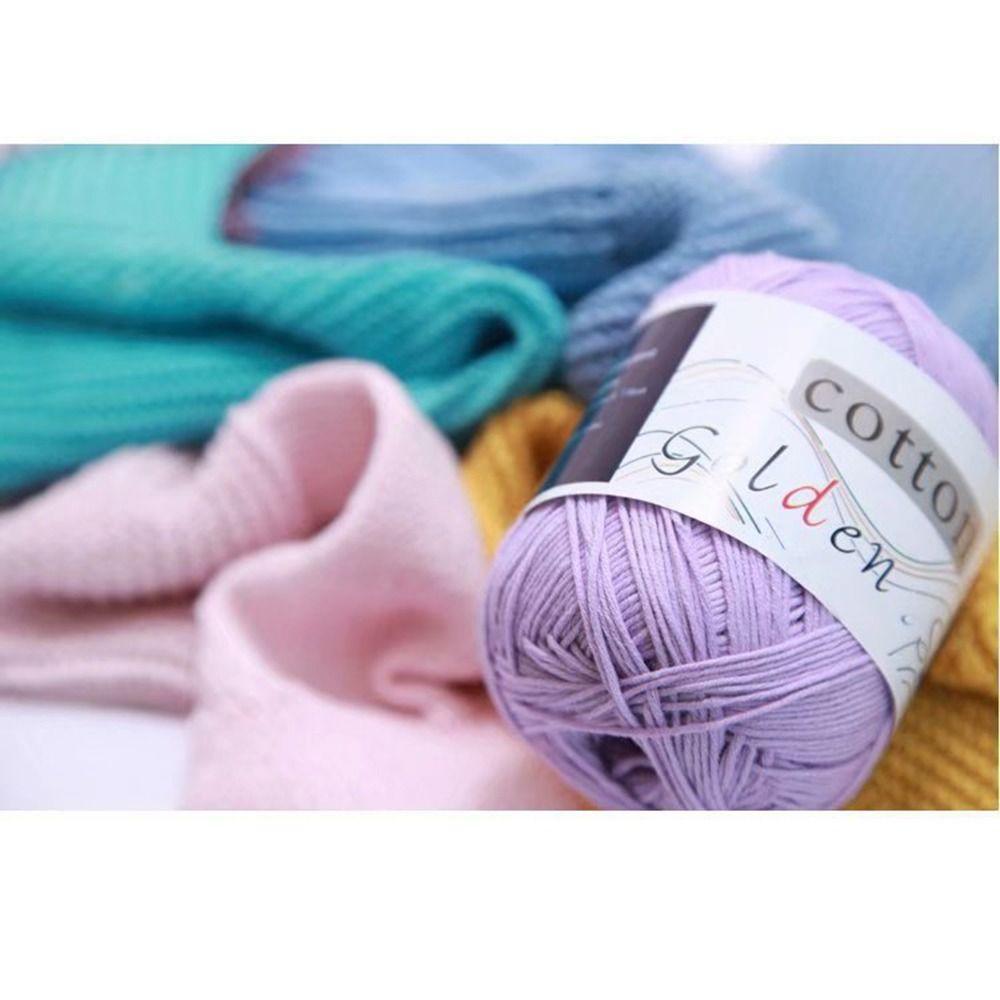 Anti-Pilling Cotton Yarn Medium-Thin Crochet Yarn Premium Hand Knitting Yarn Crocheting Hats