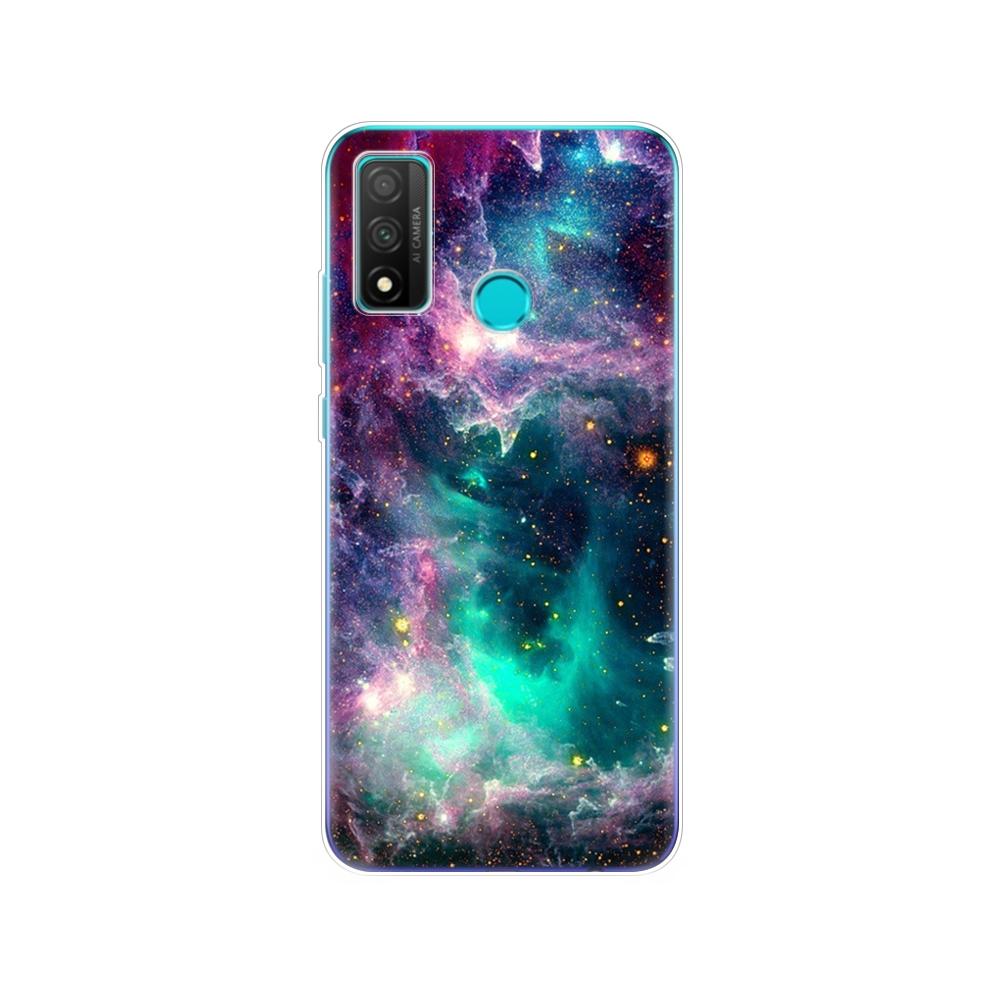 Чехол для Huawei P smart 2020, мягкий силиконовый чехол из ТПУ на заднюю панель телефона PSmart 2020 POT-LX1A, 6,21 дюйма, защитный чехол-бампер, чехол