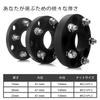 GAsupply PCD114.3 Forged Wide Tread Spacer, 5H, Inner Diameter: 2.6 Inches (67.1 Mm), M12XP1.5