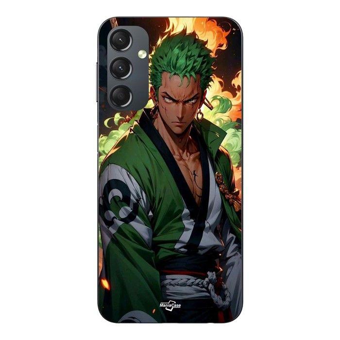 Coque Pour Samsung galaxy A24 One piece Zoro manga anime 3D art Maniacase