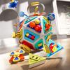 Монтессори Игрушка для раннего развития Малыш Развивающая доска Куб Игрушки 22-в-1 Сенсорная игрушка Монтессори для мальчиков и девочек 1-3 лет