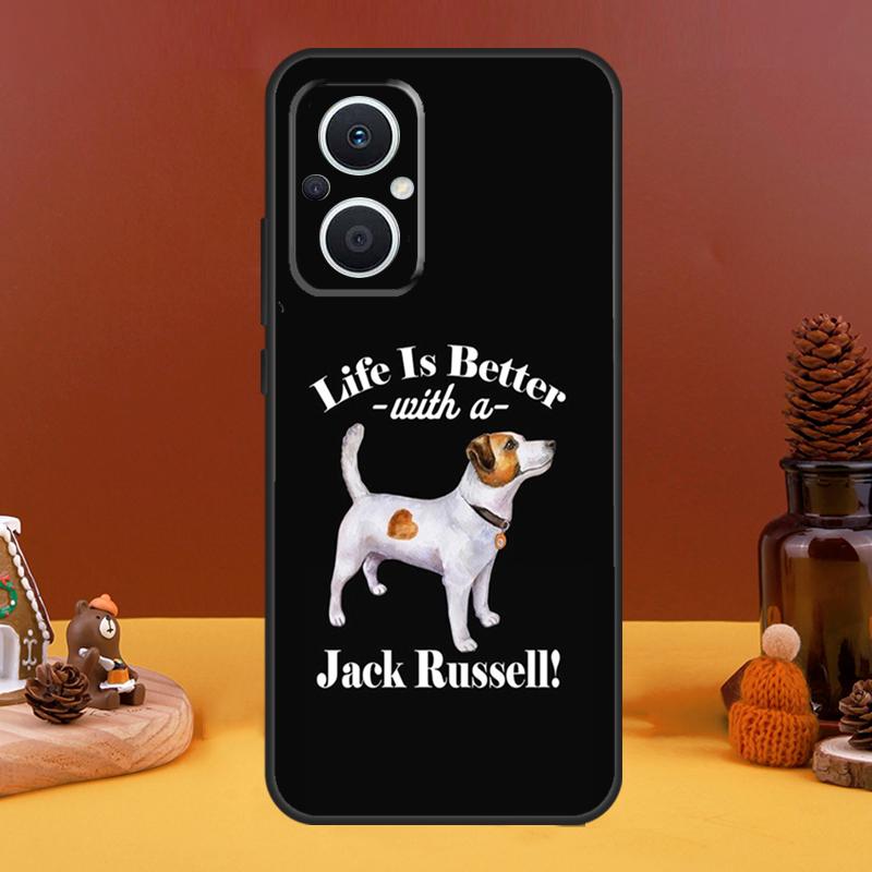 Чехол для телефона Jack Russell Terrier для OPPO Reno 10 Pro 11 F 4 5 6 7 8 Lite 4Z 5Z 8T OPPO Find X5 X2 X3 Lite X6 Pro