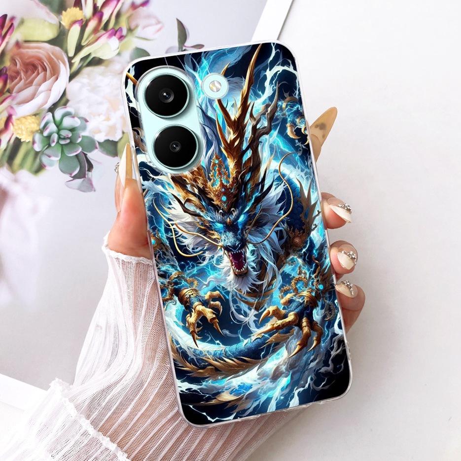 Чехол для Xiaomi Poco X8 Pro 5G Милый Чехол с Рисунком Сердечка Мягкий Тонкий Чехол для Телефона Для Xiaomi Poco X8 Pro Max PocoX8 Pro 5G