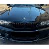 New Look Car Grille Grill Front Kidney Glossy 2 Line Double Slat For E46 Coupe Cabrio 325Ci 330Ci LCI 2 Doors 03-06 Accessories