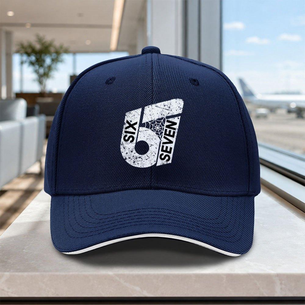 Six Seven Spider Web Adjustable Baseball Cap Lightweight Printed Unisex Hat For Outdoor Weddings Parties