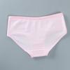 6pc Teenager Briefs Girls Underwear Cotton Briefs Sports Letters Breathable Briefs Pupils 8-14 Years