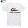 2019 Fashion Men Print Above & Beyond Design T-shirt O-Neck Short Sleeves Summer Dj Trance Music Hipster Cool Streetwear Top Tee