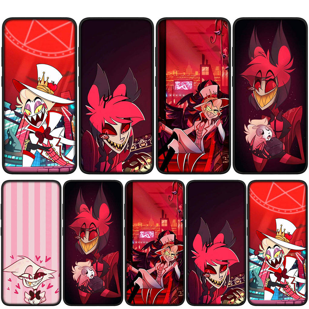 Для iPhone 16 15 Xiaomi Redmi Note 14 13 12 11 Pro Max 16e Samsung Galaxy S25 S24 S23 Moto OPPO Huawei Hazbins Hotels Charile Angel Dust Alastor чехол