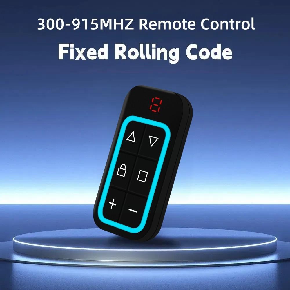 8-канальный перезаряжаемый клонер пультов для ворот, многочастотный 310-915 МГц, универсальный дубликатор с Type-C