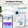 Tuya Smart WiFi Bluetooth-compatible Dual Mode Temperature and Humidity Meter Home Battery Operate Temperature-Humidity Tester