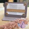 Magnetic Knitting Pattern Holder Folding Crochet Chart Holder Cross Stitch Pattern Keeper Board Needle Arts Craft Tool Accessories