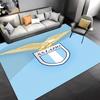 1pc Lazio Logo Entrance Mat, Non-Slip Mat Area Rug,Room Decor, Outdoor Decor, Kitchen Rug,Doormat - Machine Washable, Easy To Clean