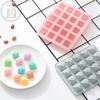 20 Grid Silicone Diamond Shape Ice Grid Ice Bag Square Ice Cube Ice Cube Mold Ice Box Ice Mold