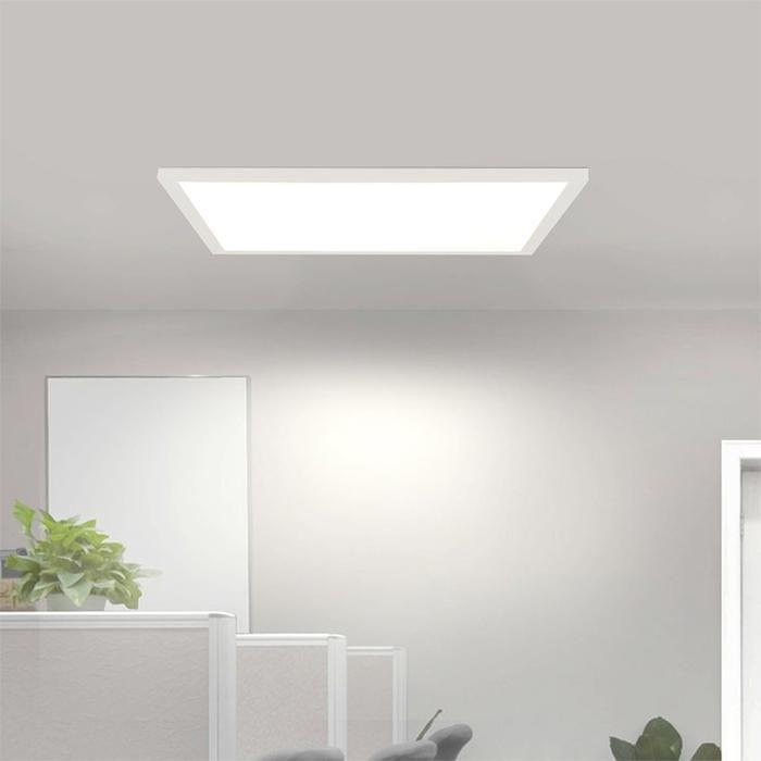 Panneau LED saillie 50W 600x600 3en1 Blanc