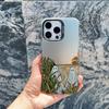 Чехол для iPhone 13 Mini 12 Pro Max 15 14 11 16 Pro Max Plus Эстетичный Милый Призрачный Арт Ударопрочный Матовый Лазерный Задние Крышки